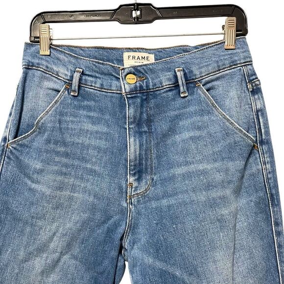 FRAME Le Slender Straight Leg Jeans in Thistle 28 - Picture 3 of 11